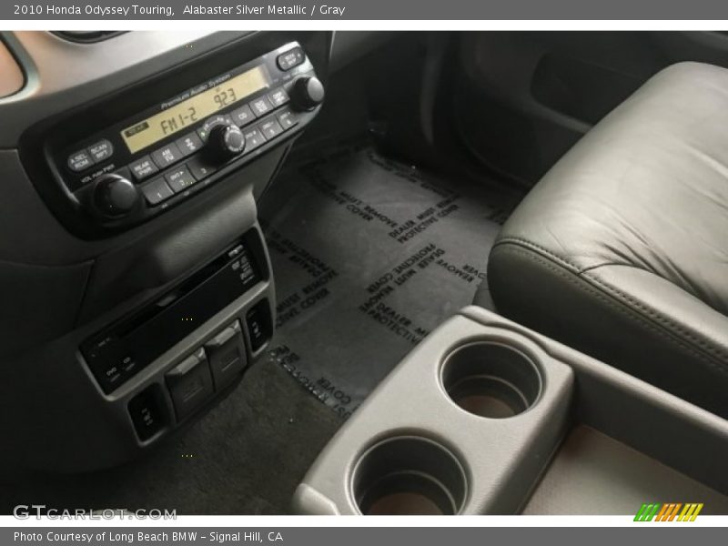 Alabaster Silver Metallic / Gray 2010 Honda Odyssey Touring