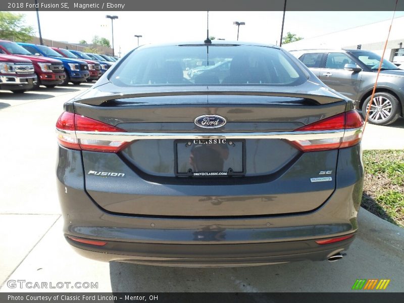 Magnetic / Ebony 2018 Ford Fusion SE