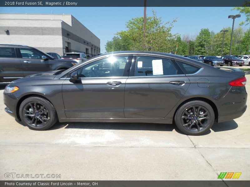 Magnetic / Ebony 2018 Ford Fusion SE
