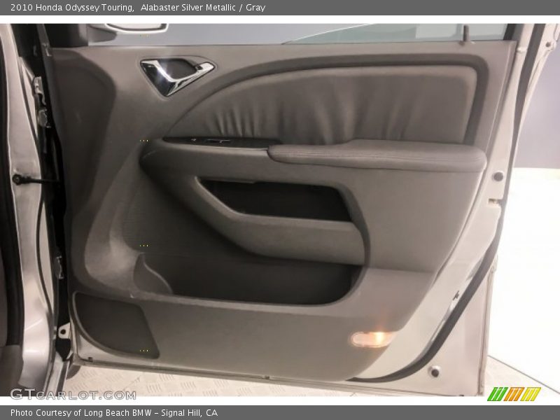 Alabaster Silver Metallic / Gray 2010 Honda Odyssey Touring