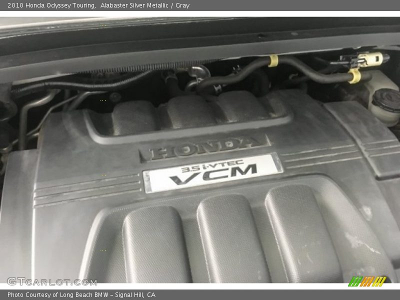 Alabaster Silver Metallic / Gray 2010 Honda Odyssey Touring