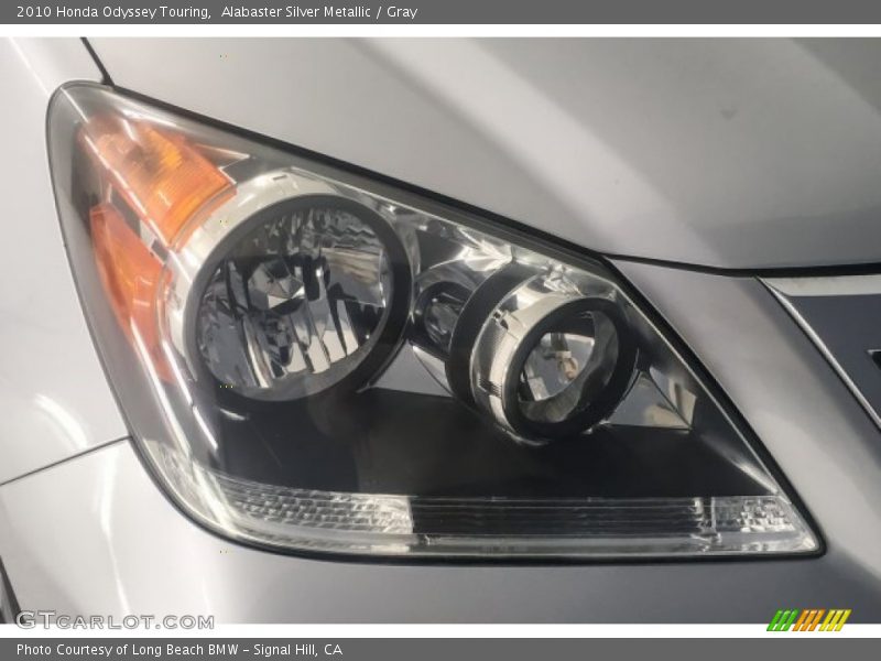 Alabaster Silver Metallic / Gray 2010 Honda Odyssey Touring