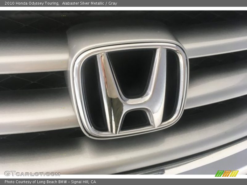 Alabaster Silver Metallic / Gray 2010 Honda Odyssey Touring