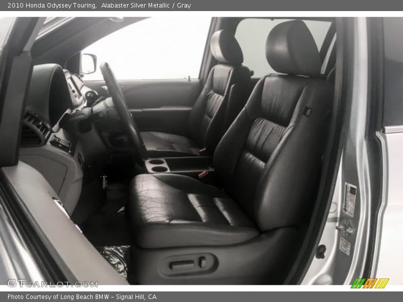 Alabaster Silver Metallic / Gray 2010 Honda Odyssey Touring