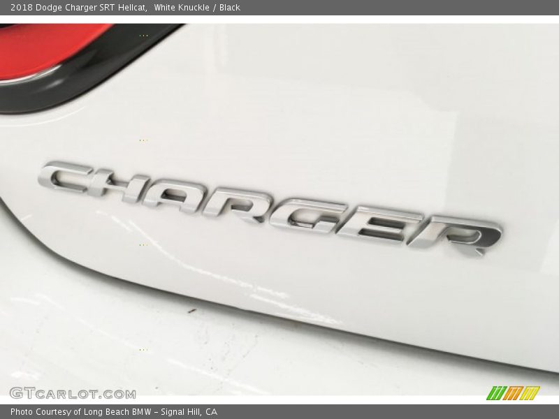 White Knuckle / Black 2018 Dodge Charger SRT Hellcat