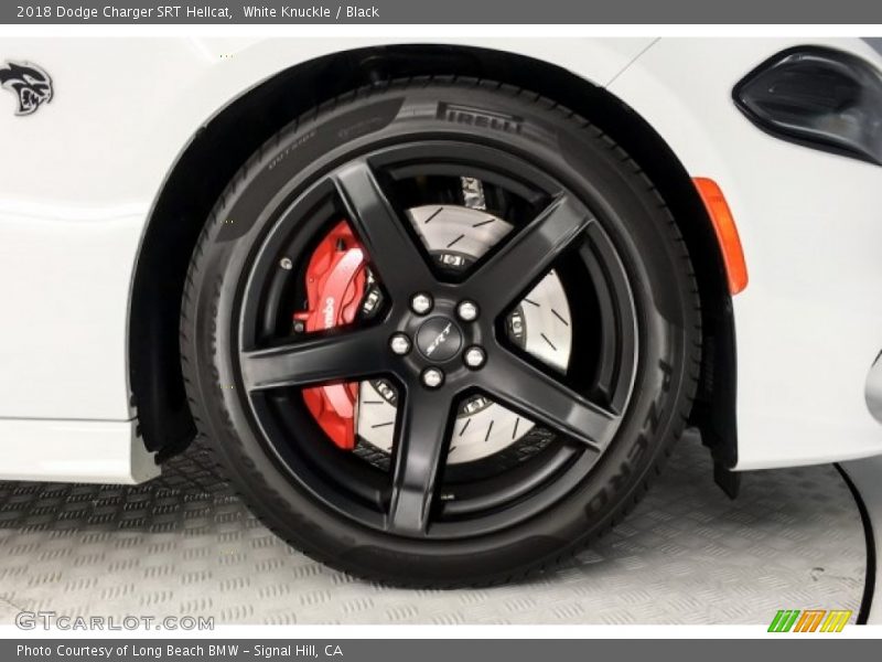 White Knuckle / Black 2018 Dodge Charger SRT Hellcat