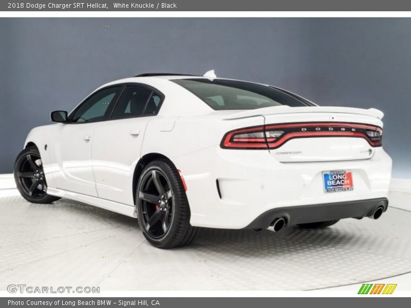 White Knuckle / Black 2018 Dodge Charger SRT Hellcat