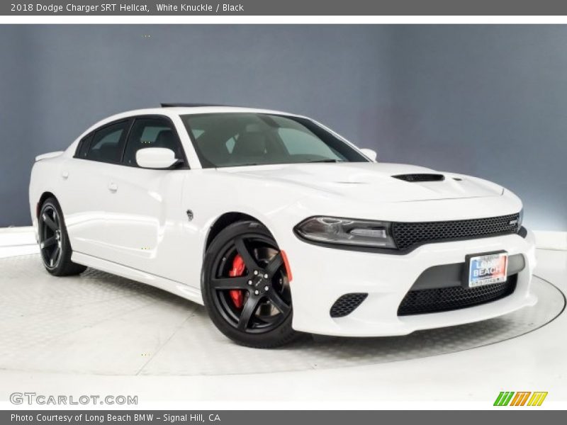 White Knuckle / Black 2018 Dodge Charger SRT Hellcat