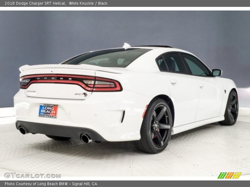 White Knuckle / Black 2018 Dodge Charger SRT Hellcat