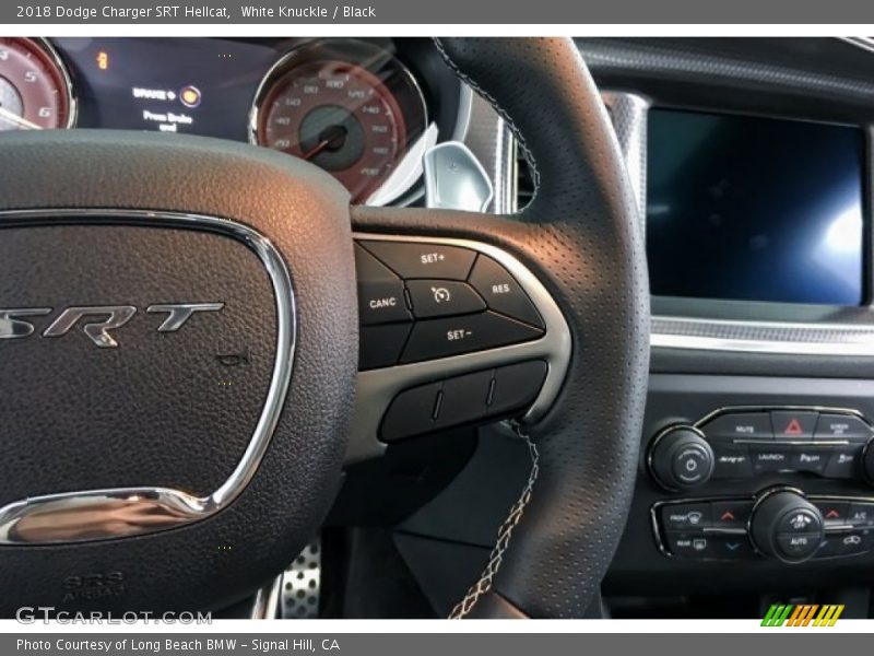 White Knuckle / Black 2018 Dodge Charger SRT Hellcat