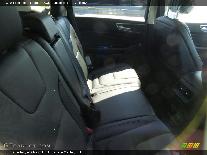 Shadow Black / Ebony 2018 Ford Edge Titanium AWD