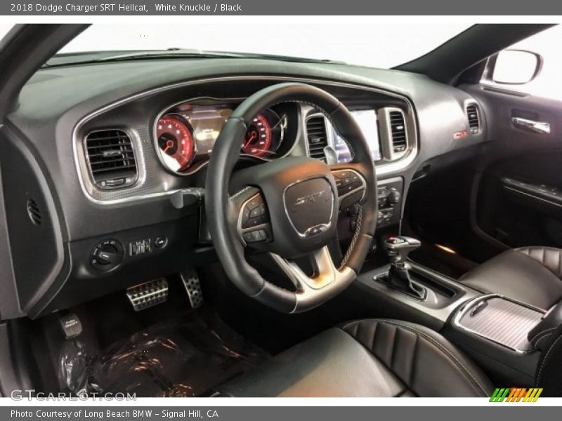 White Knuckle / Black 2018 Dodge Charger SRT Hellcat