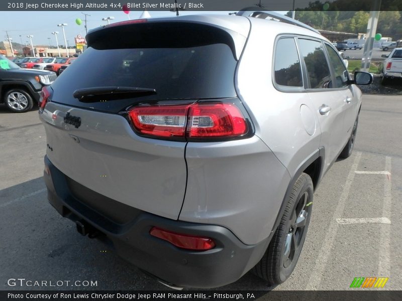 Billet Silver Metallic / Black 2018 Jeep Cherokee High Altitude 4x4