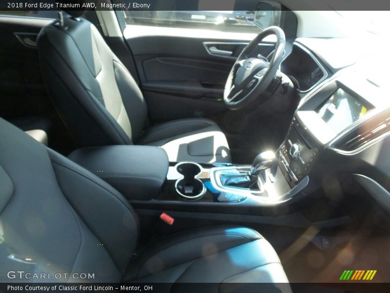 Magnetic / Ebony 2018 Ford Edge Titanium AWD
