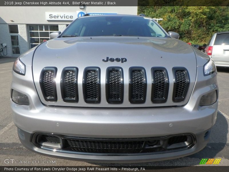 Billet Silver Metallic / Black 2018 Jeep Cherokee High Altitude 4x4