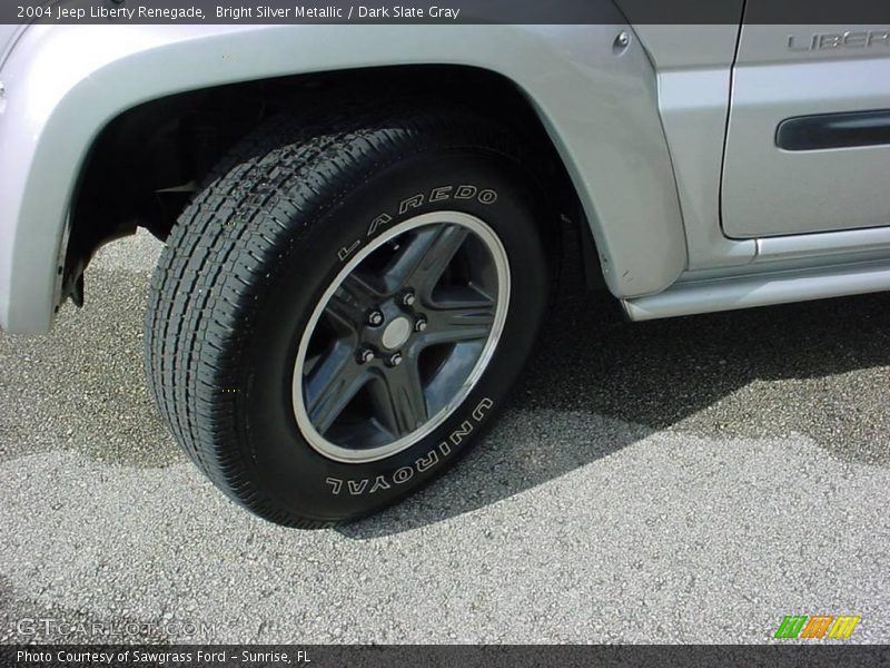 Bright Silver Metallic / Dark Slate Gray 2004 Jeep Liberty Renegade