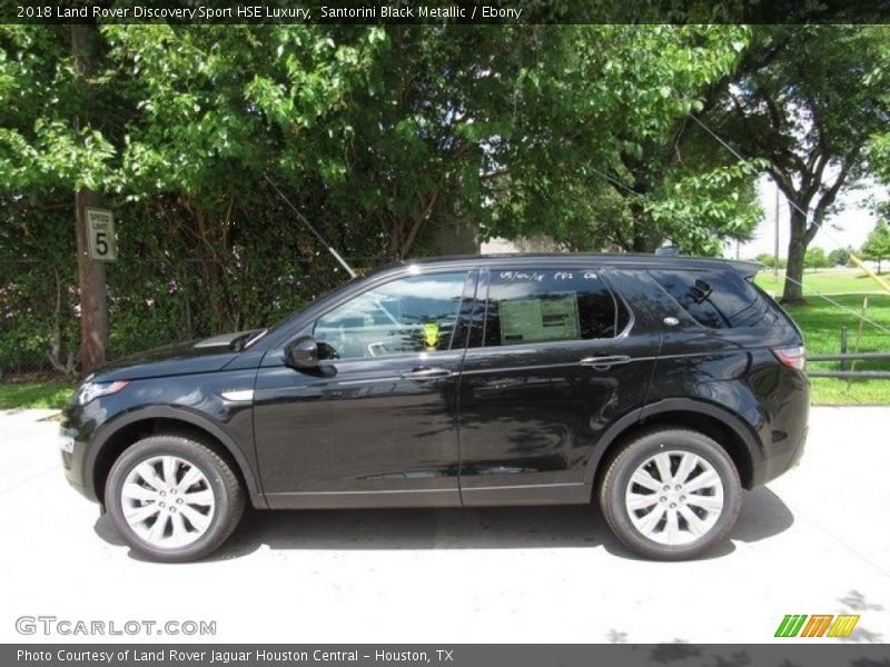 Santorini Black Metallic / Ebony 2018 Land Rover Discovery Sport HSE Luxury