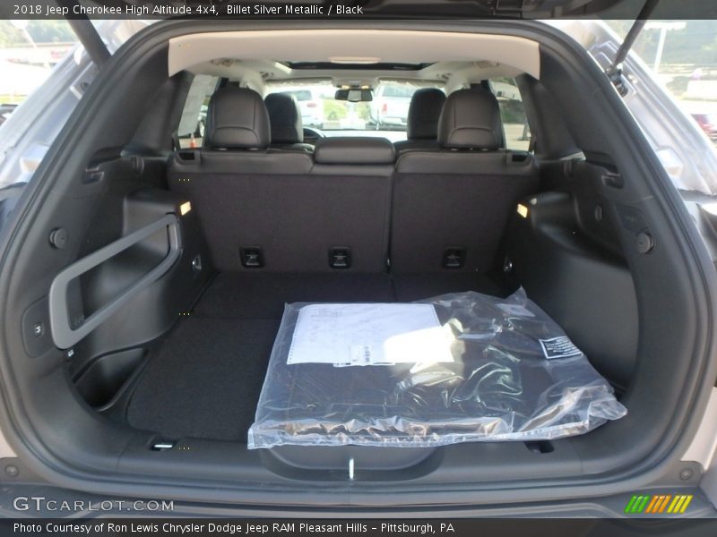 Billet Silver Metallic / Black 2018 Jeep Cherokee High Altitude 4x4
