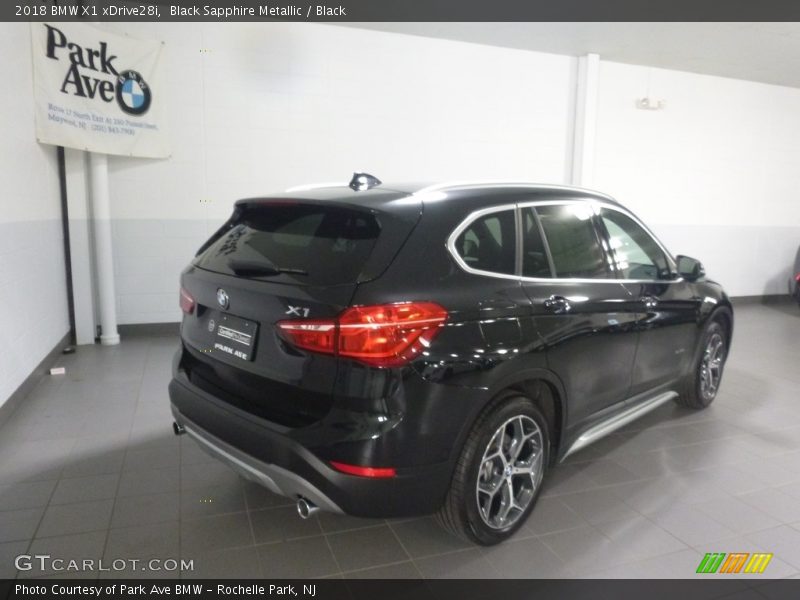 Black Sapphire Metallic / Black 2018 BMW X1 xDrive28i