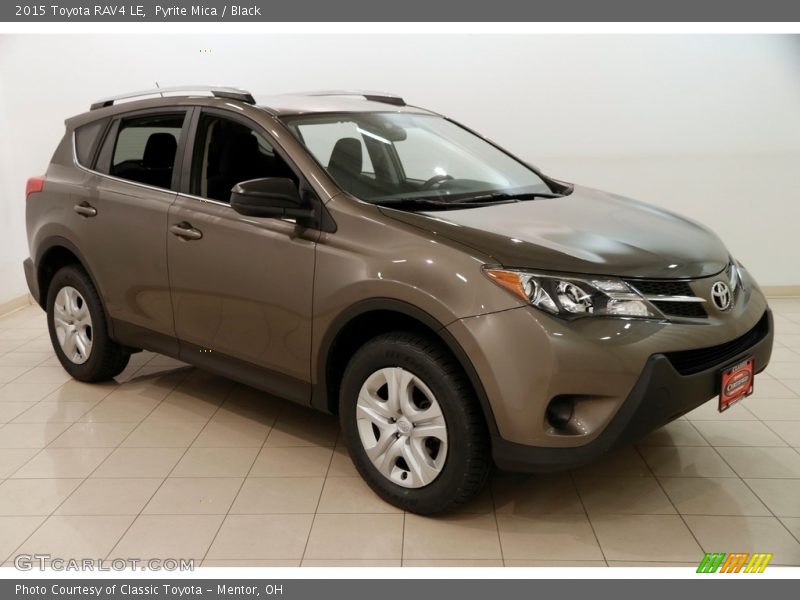 Pyrite Mica / Black 2015 Toyota RAV4 LE