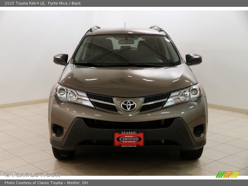 Pyrite Mica / Black 2015 Toyota RAV4 LE