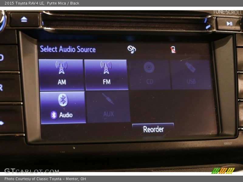 Pyrite Mica / Black 2015 Toyota RAV4 LE