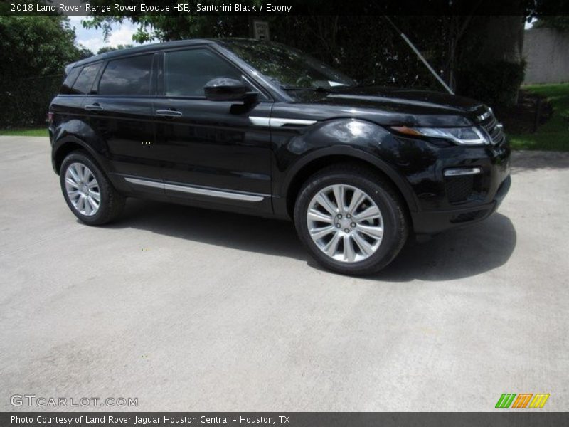 Santorini Black / Ebony 2018 Land Rover Range Rover Evoque HSE