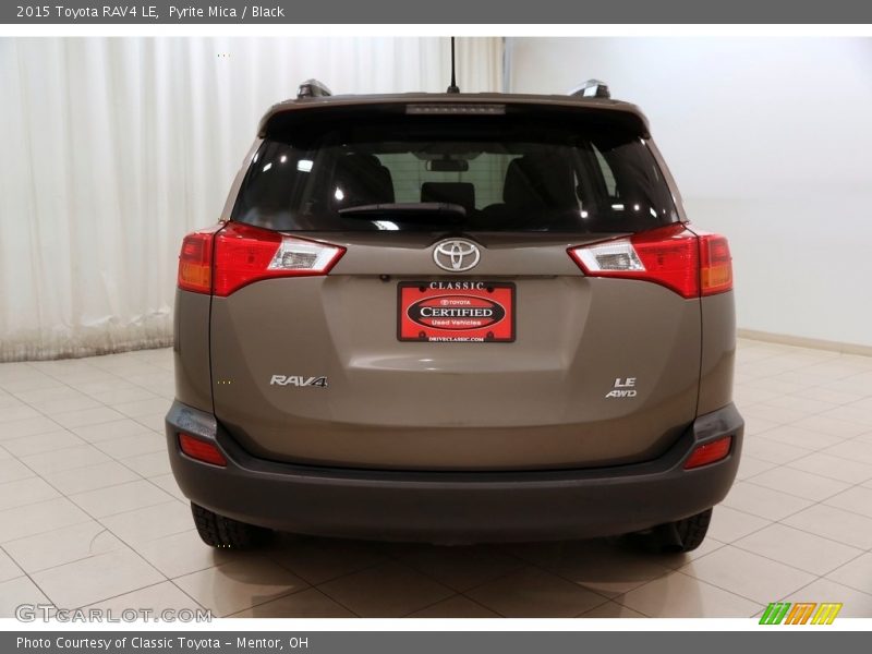 Pyrite Mica / Black 2015 Toyota RAV4 LE