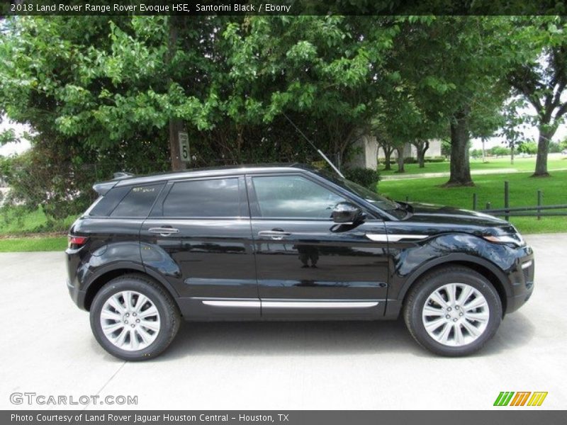 Santorini Black / Ebony 2018 Land Rover Range Rover Evoque HSE