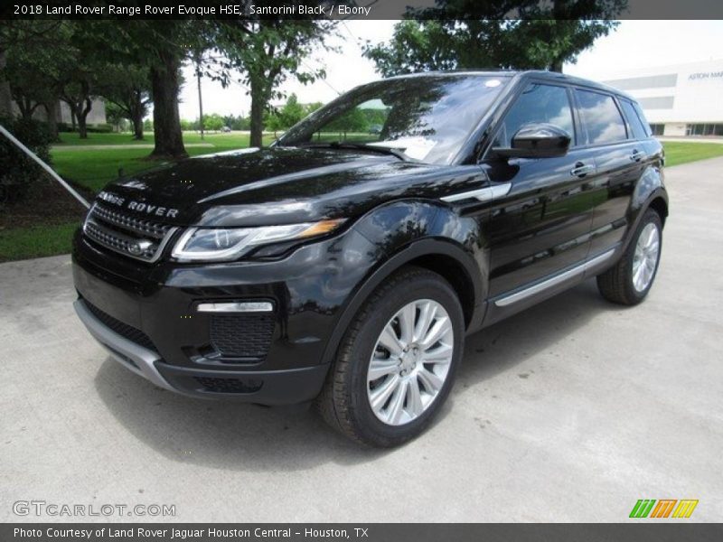Santorini Black / Ebony 2018 Land Rover Range Rover Evoque HSE
