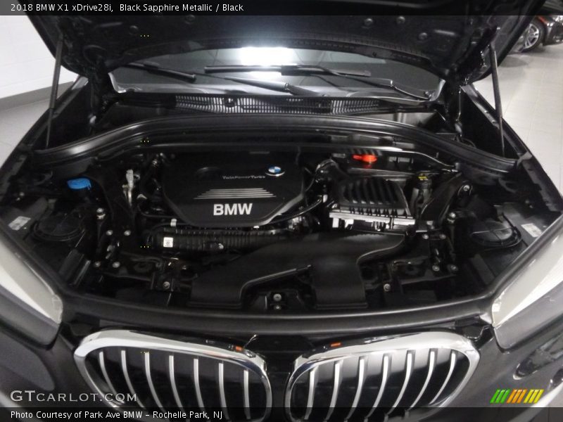 Black Sapphire Metallic / Black 2018 BMW X1 xDrive28i