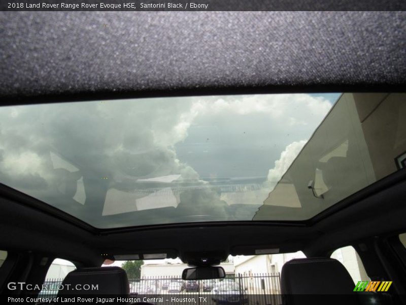Santorini Black / Ebony 2018 Land Rover Range Rover Evoque HSE