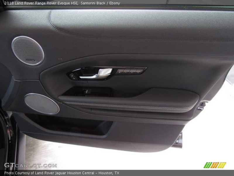 Santorini Black / Ebony 2018 Land Rover Range Rover Evoque HSE
