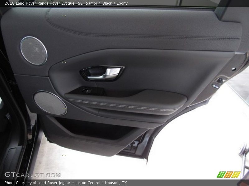 Santorini Black / Ebony 2018 Land Rover Range Rover Evoque HSE