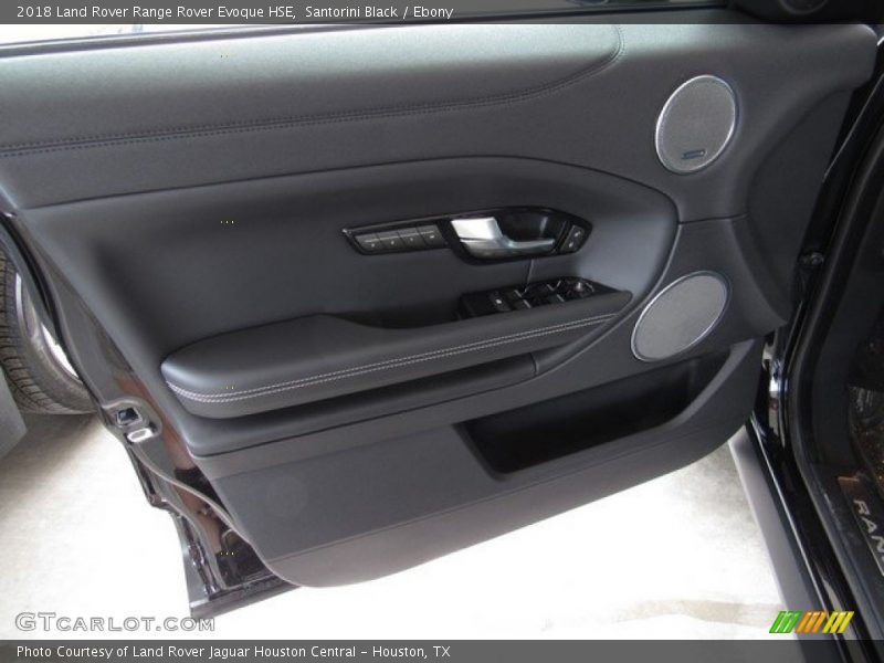 Santorini Black / Ebony 2018 Land Rover Range Rover Evoque HSE