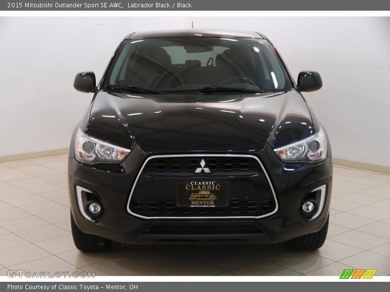 Labrador Black / Black 2015 Mitsubishi Outlander Sport SE AWC