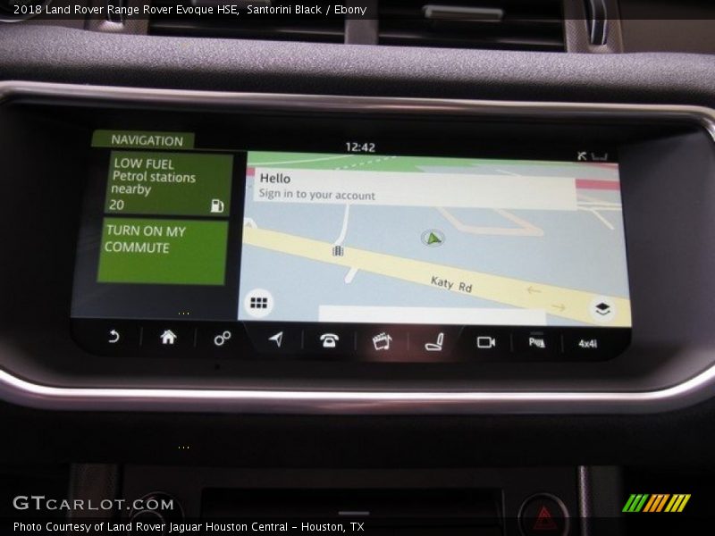 Santorini Black / Ebony 2018 Land Rover Range Rover Evoque HSE