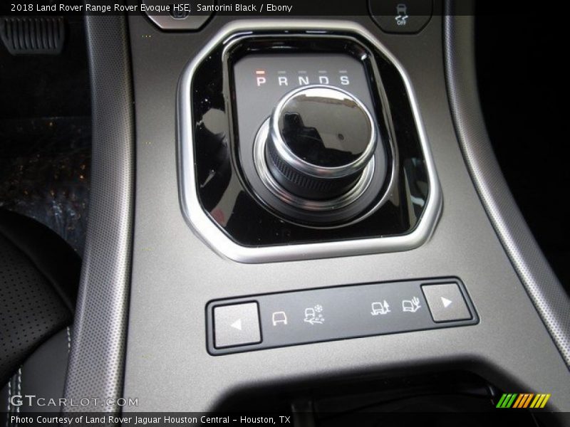 Santorini Black / Ebony 2018 Land Rover Range Rover Evoque HSE