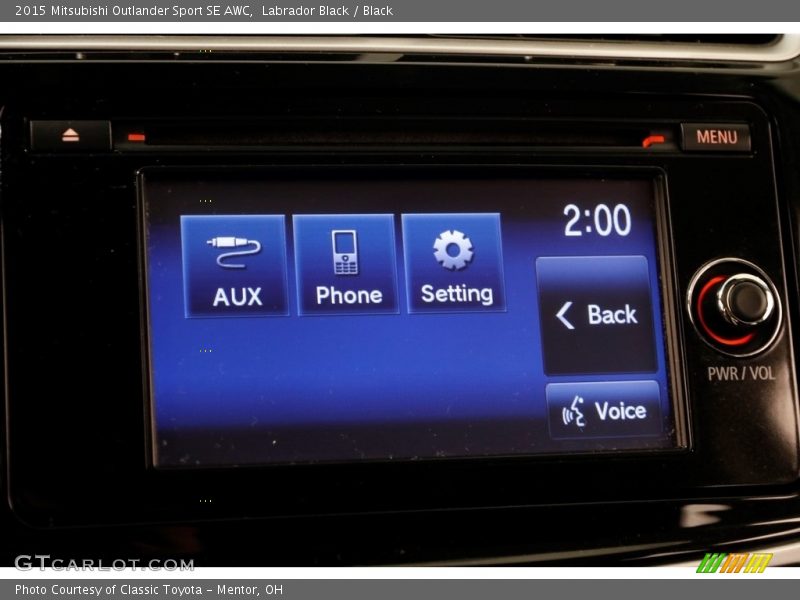 Labrador Black / Black 2015 Mitsubishi Outlander Sport SE AWC