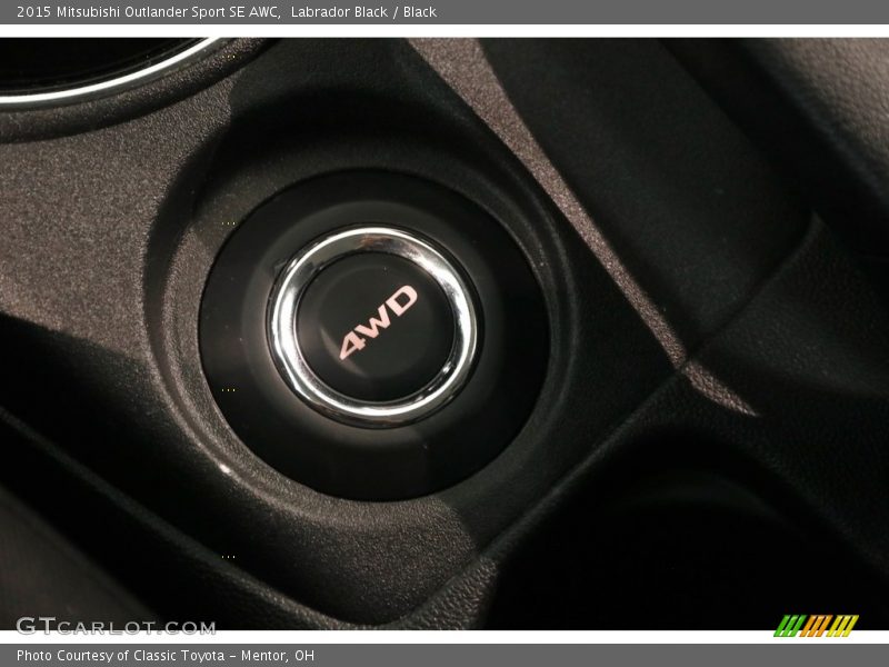 Labrador Black / Black 2015 Mitsubishi Outlander Sport SE AWC