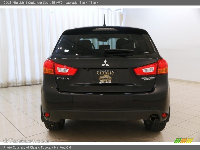 Labrador Black / Black 2015 Mitsubishi Outlander Sport SE AWC
