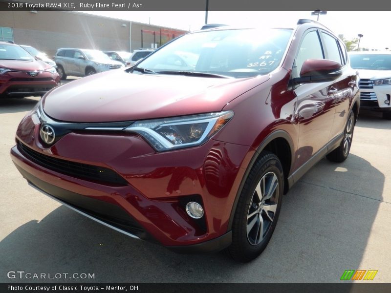 Ruby Flare Pearl / Ash 2018 Toyota RAV4 XLE