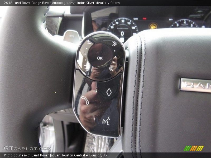 Controls of 2018 Range Rover Autobiography