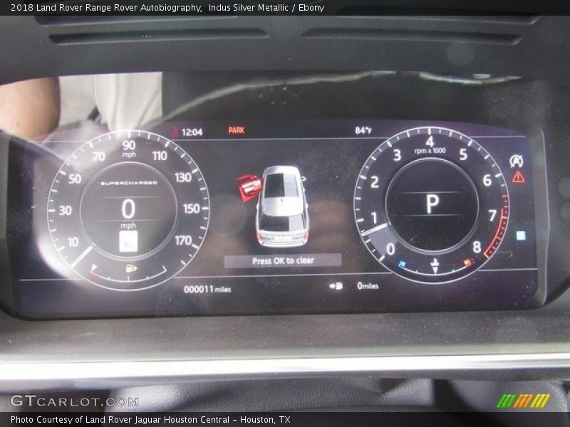  2018 Range Rover Autobiography Autobiography Gauges