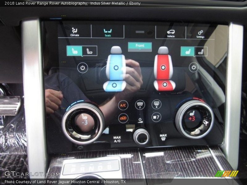 Controls of 2018 Range Rover Autobiography