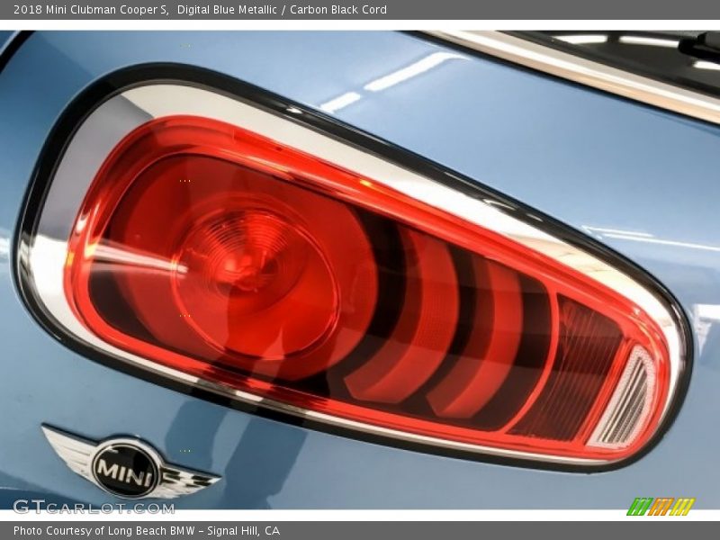 Digital Blue Metallic / Carbon Black Cord 2018 Mini Clubman Cooper S