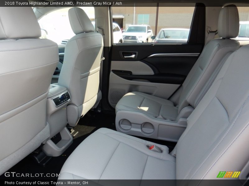 Predawn Gray Mica / Ash 2018 Toyota Highlander Limited AWD