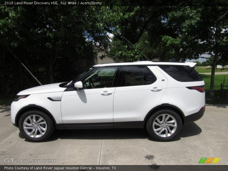 Fuji White / Acorn/Ebony 2018 Land Rover Discovery HSE