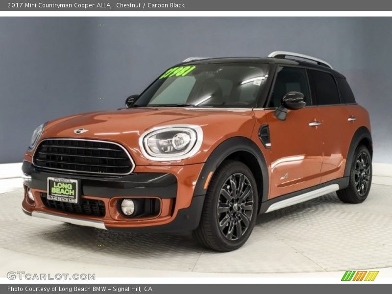 Chestnut / Carbon Black 2017 Mini Countryman Cooper ALL4