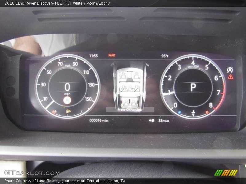 Fuji White / Acorn/Ebony 2018 Land Rover Discovery HSE